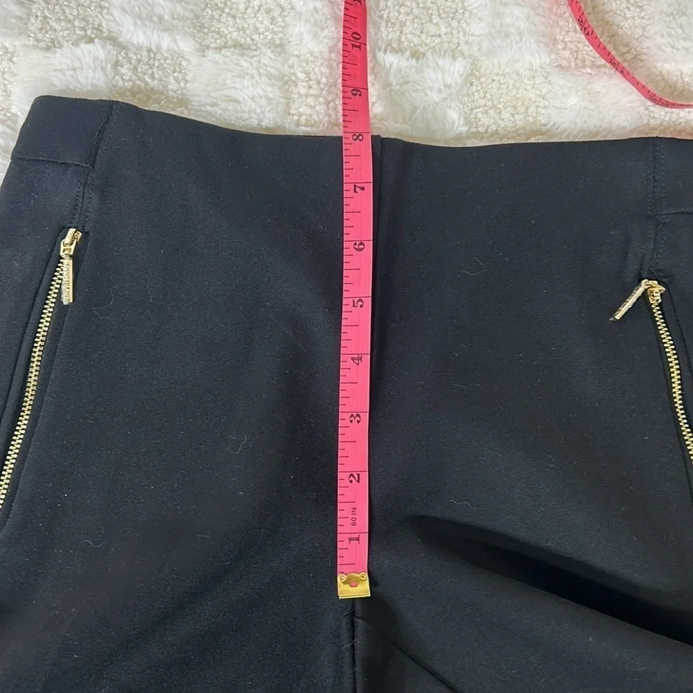 Anne Klein Womens 4P‎ Black High Waist Stretch Legging Pants Workwear NWT